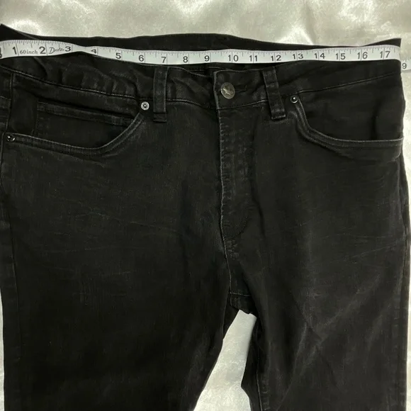 Buffalo David Bitton Max Skinny Jeans We Are Denim Black Stretch Men’s 34x32 - Picture 8 of 14